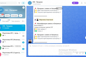 Как вести контроль работы отдела продаж в CRM